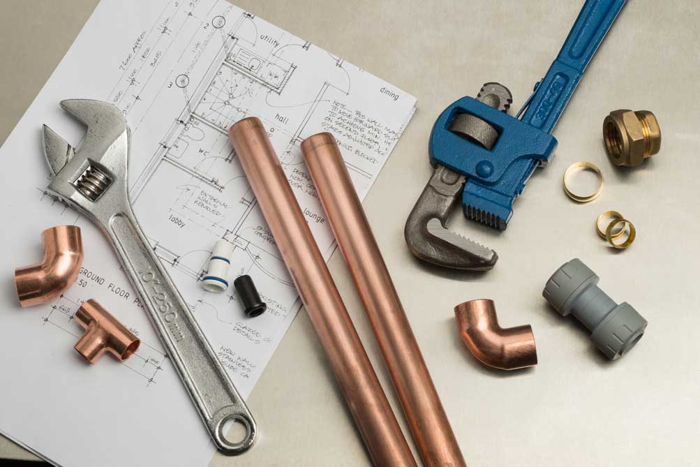 tools and plans for plumbers